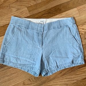 J Crew Linen Shorts Size 2